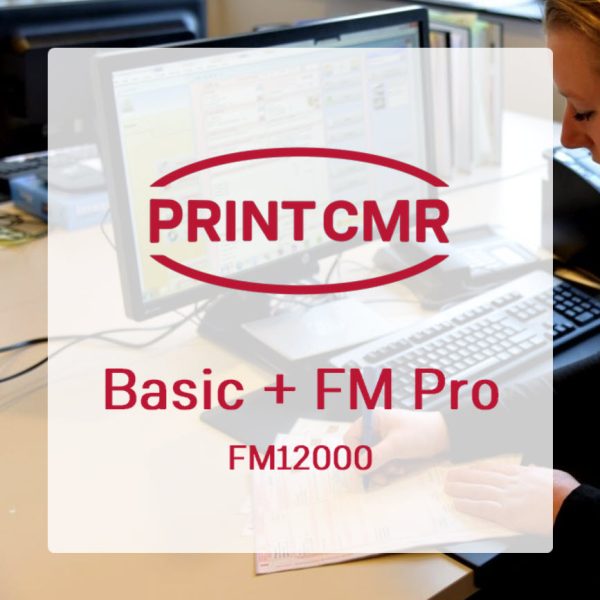 PrintCMR Basic FM Pro FM12000 licentie