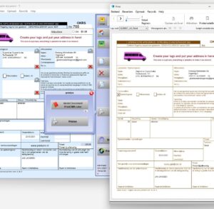 PrintCMR Koeriersvrachtbrief invullen en afdrukken